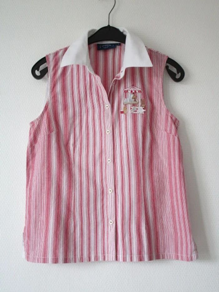 Chemise SM vintage brocante 36 TBE - photo numéro 6