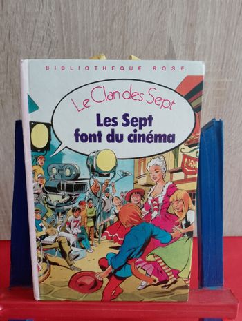 Les Sept font du cinéma, 1983, "le clan des sept", bibliothèque rose