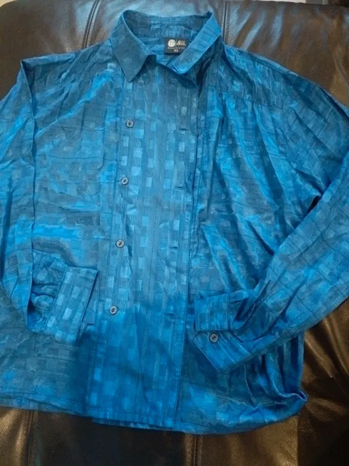 Chemise bleu c a yoursixthsense taille40 - photo numéro 3