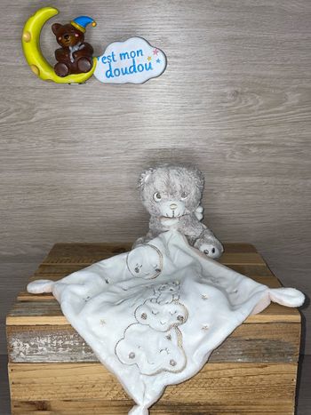 NIC584 doudou ours 🐻 nicotoy