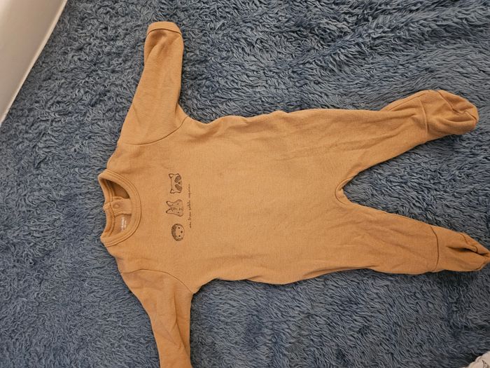 Lot de Grenouillères/pyjamas bébé 3mois/60cm - photo numéro 4