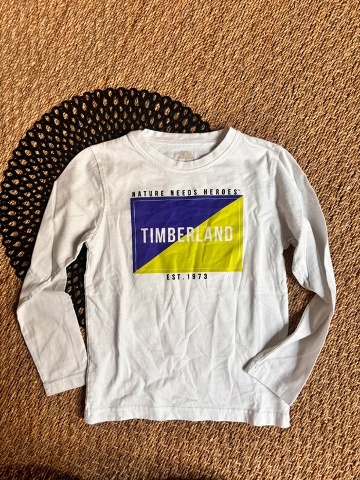 TEE shirt blanc vert