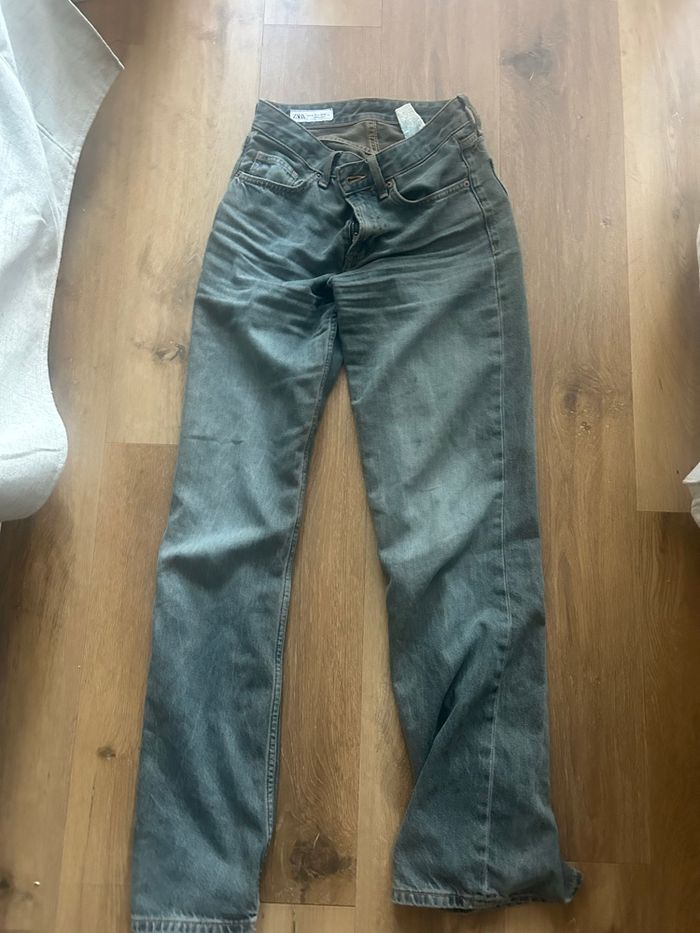 Jean Zara gris délavé - photo numéro 5