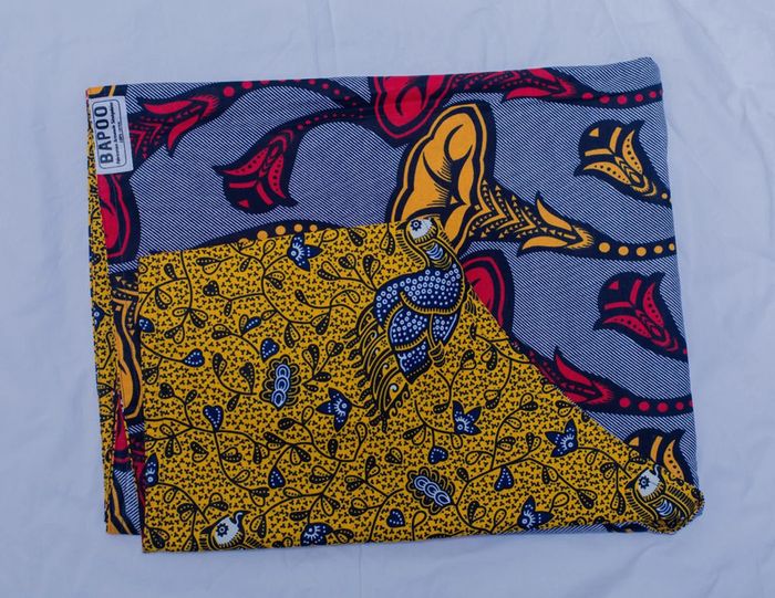 Mbotou en Wax réversible - photo numéro 3