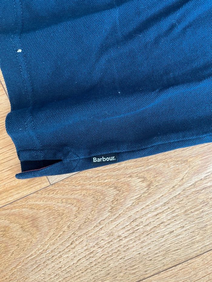 👕 Polo homme taille M Barbour Land Rover bleu coton – Bon état 👕 - photo numéro 6
