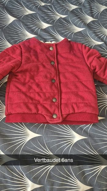 Veste bordeau