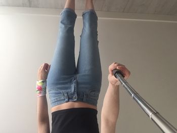 Pantacourt en jean gémo