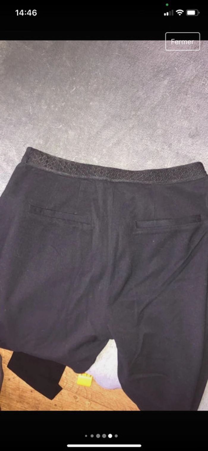 Pantalon droit noir - photo numéro 6