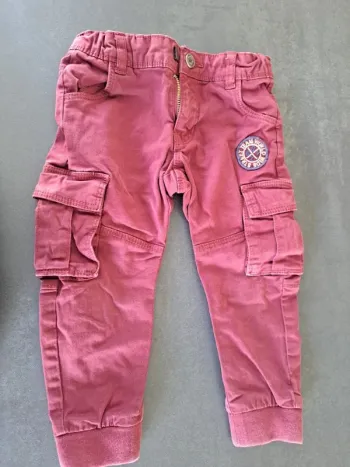 pantalon bordeaux TAO 2 ans