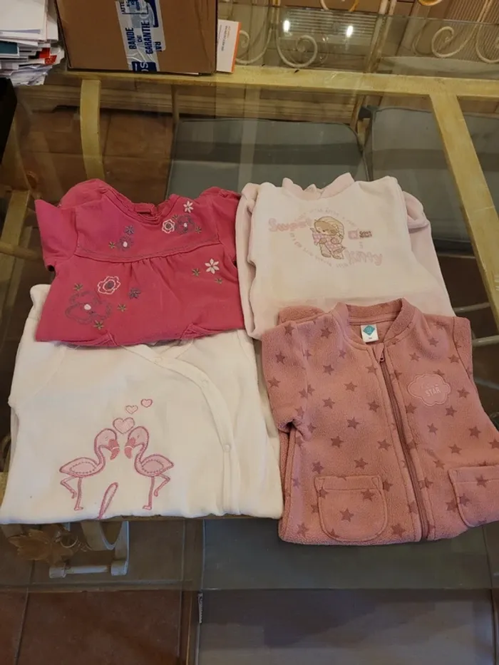 Lot grenouillères 3 mois