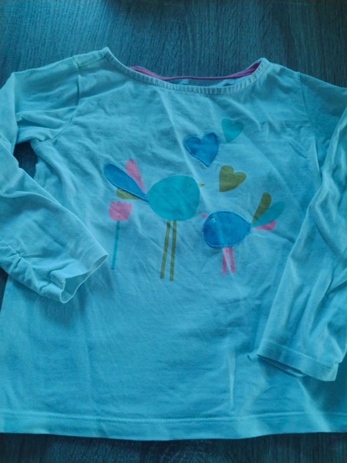 Tee shirt oiseaux Verbaudet