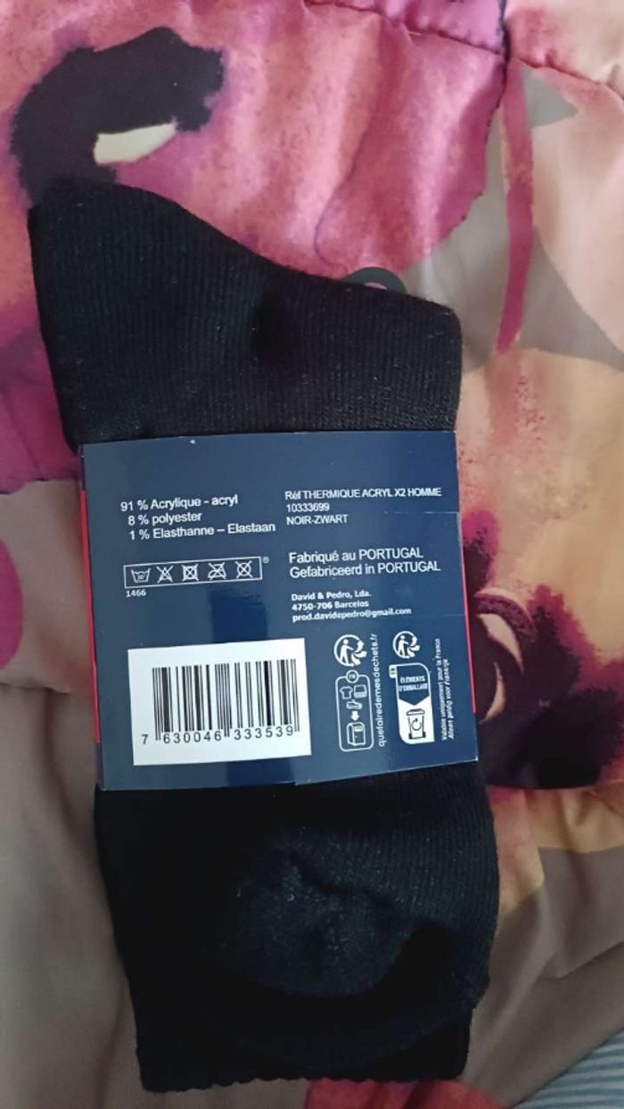 Chaussettes thermique taille 39-42 - photo numéro 3