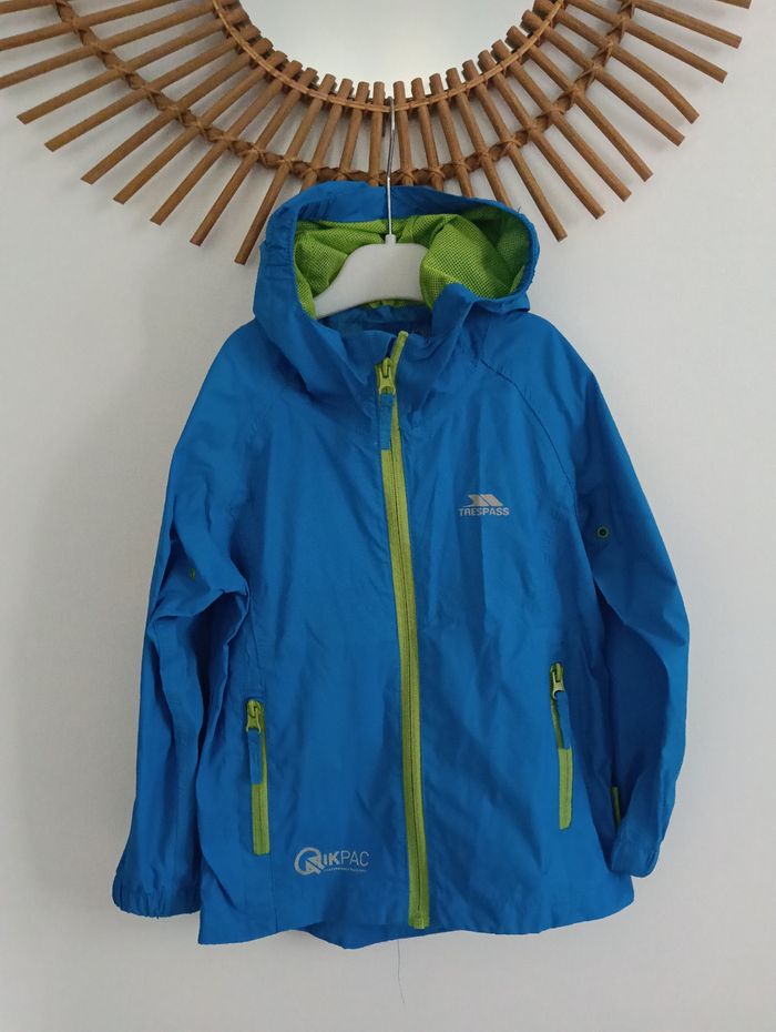 Kway coupe vent trespass 3/4ans