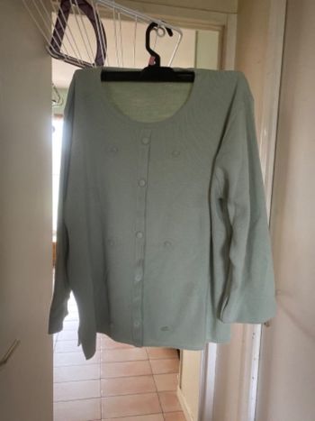 Gilet manches longues