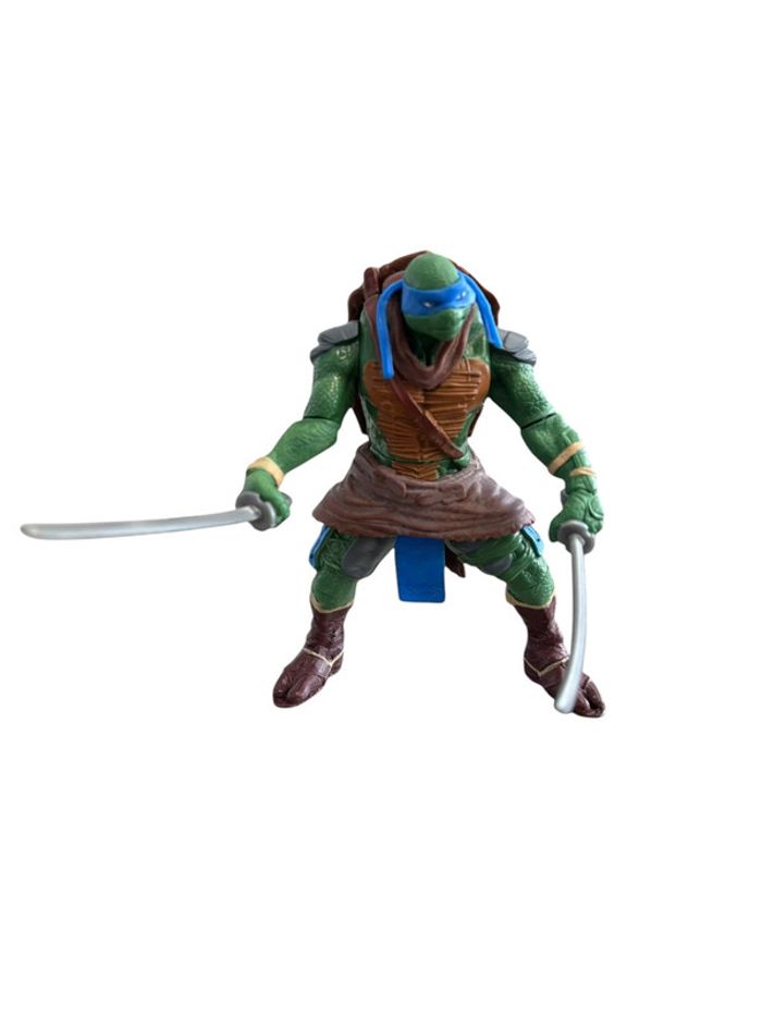 Figurine Teenage Mutant Ninja Turtles Leonardo Combat Warrior Playmates Toys 2014 - photo numéro 3