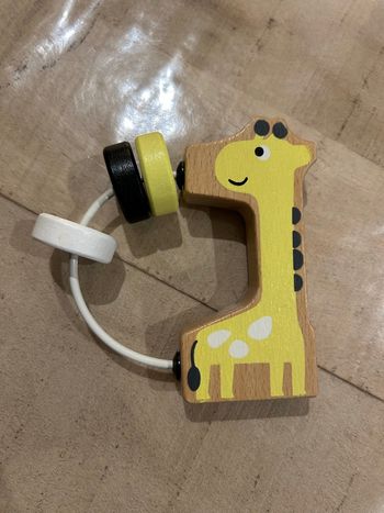 Hochet bois girafe 