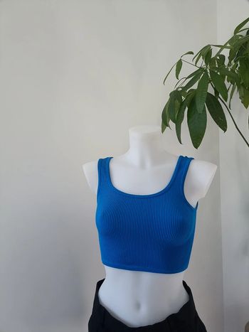 Top court Fb Sister bleu taille S