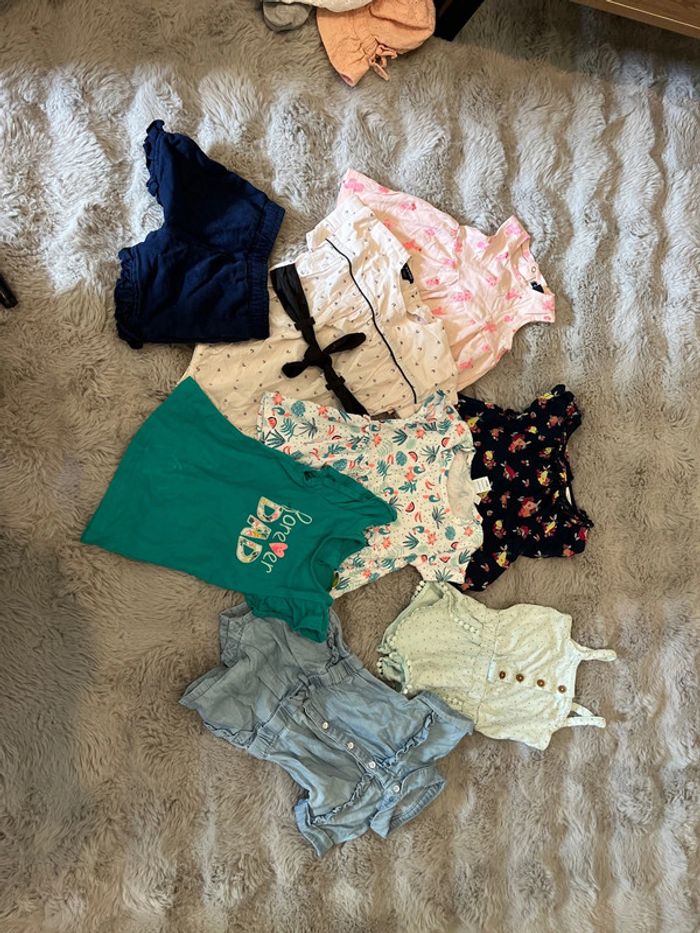 Lot vêtements été fille 3 mois