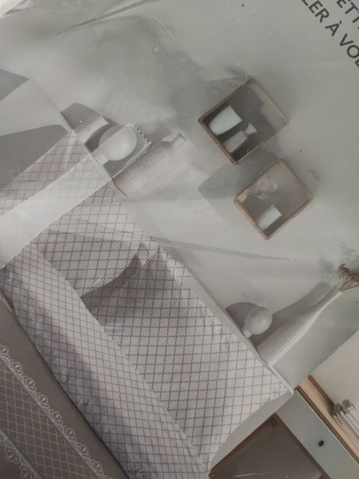 Lot de taies d’oreiller en coton – Neuves