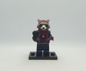 🌌 Figurine Les Gardiens de la Galaxie - Rocket Raccoon - (Style Lego) 🌌