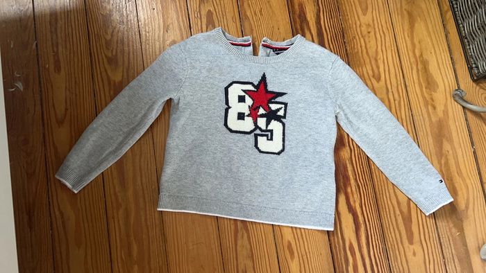 Pull-over bébé fille ou mixte Tommy Hilfiger
