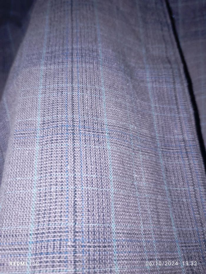 Pantalon tailleur motif taille 38 gris - photo numéro 6