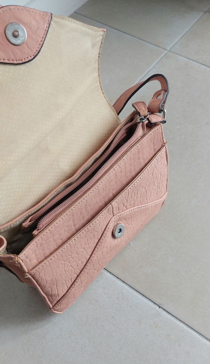 Sac en bandoulière rose - photo numéro 6