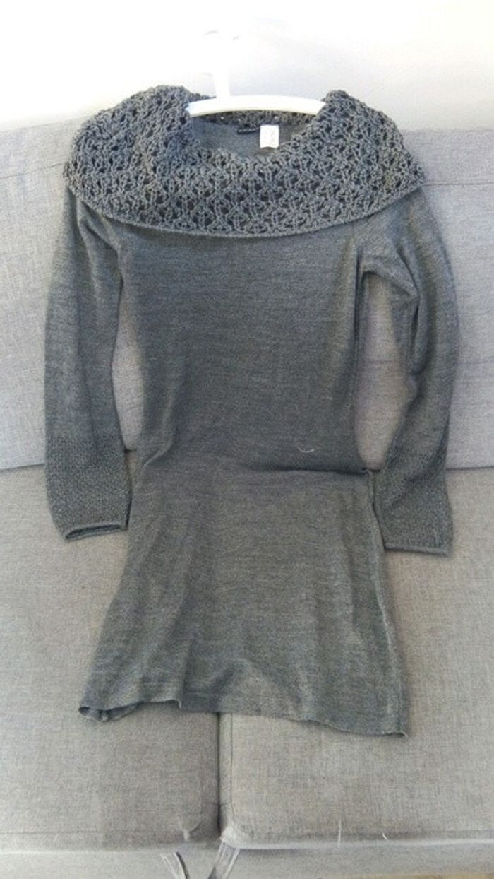 Magnifique robe grise