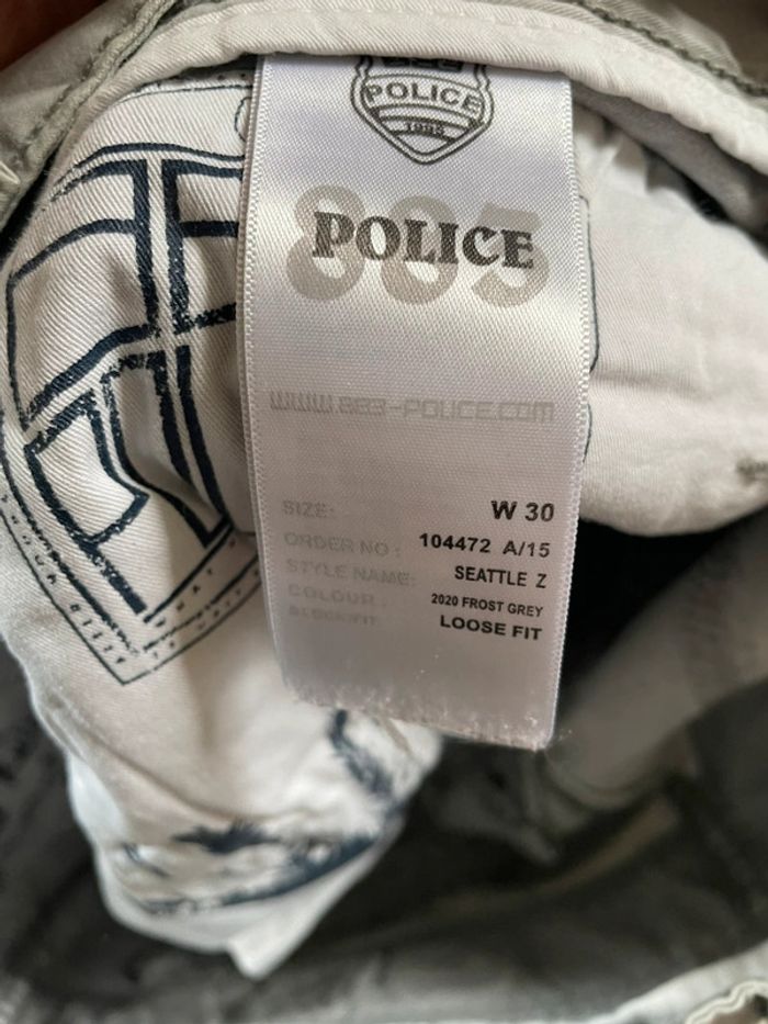 Jort baggy large 883 police taille 30US cargo hip-hop streetwear y2k skater brodé - photo numéro 12
