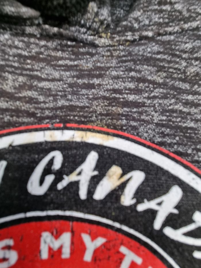 Pull à capuche Team Canada noir – Taille S Homme - photo numéro 9