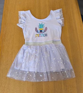 🌸 Robe Stitch en tulle - Disney - 7/8 ans 🌸