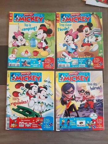 Lot Mon premier journal de Mickey