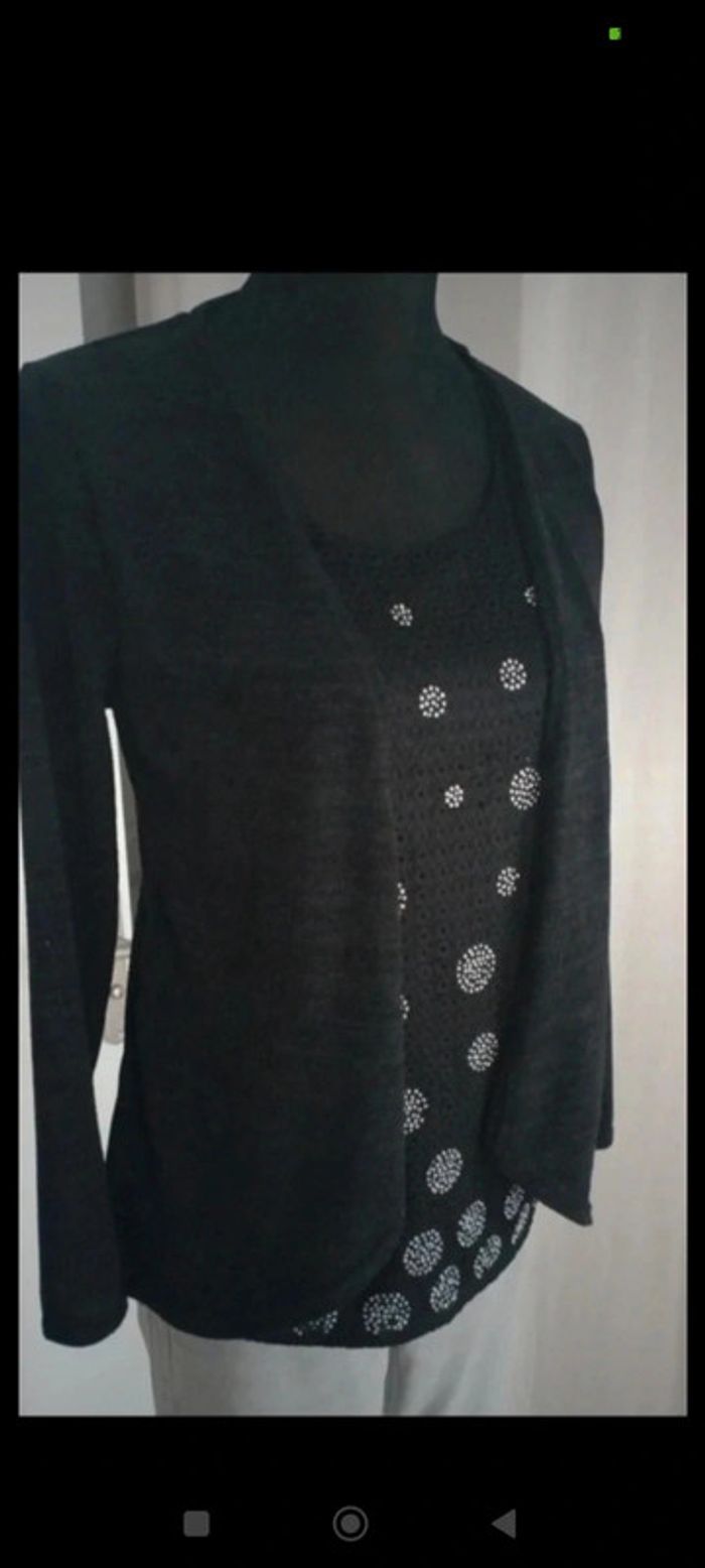 Pull noir - photo numéro 3