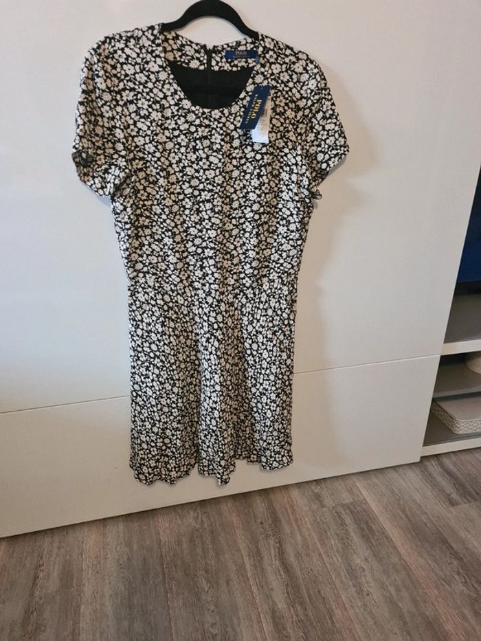 Robe fleurie Ralph lauren