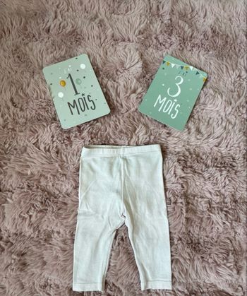 Legging bébé fille 1-3 mois