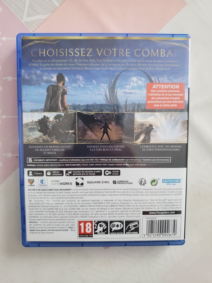 Jeux ps5 forspoken - photo numéro 3