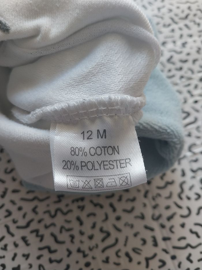 Haut de pyjama NPO Baby – 12 mois - photo numéro 7