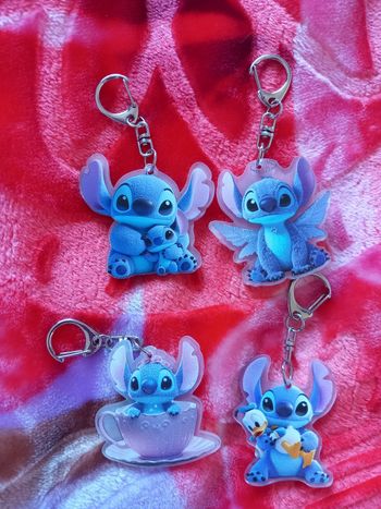 Stitch porte clé