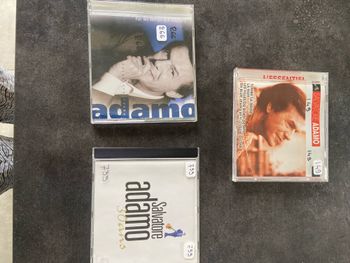 Lot 3 albums de Salvatore Adamo