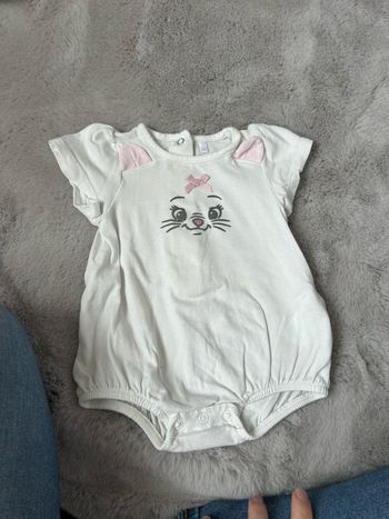 Bodies bébé fille 1 mois Disney marie aristochat