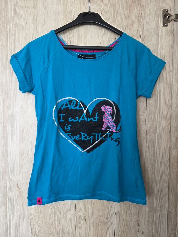 PYJAMA 2 PIÈCES FEMME TEE-SHIRT + LE BAS TAILLE M 38 MARQUE SPOT