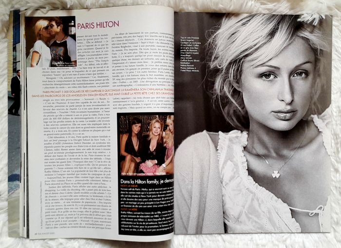 Magazine Elle n°3110 aout 2005 spécial femme rondes et Tatjana Patitz - photo numéro 8