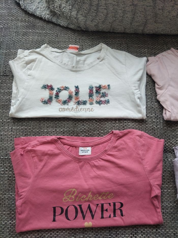 Lot tee shirt manche longue fille - photo numéro 4