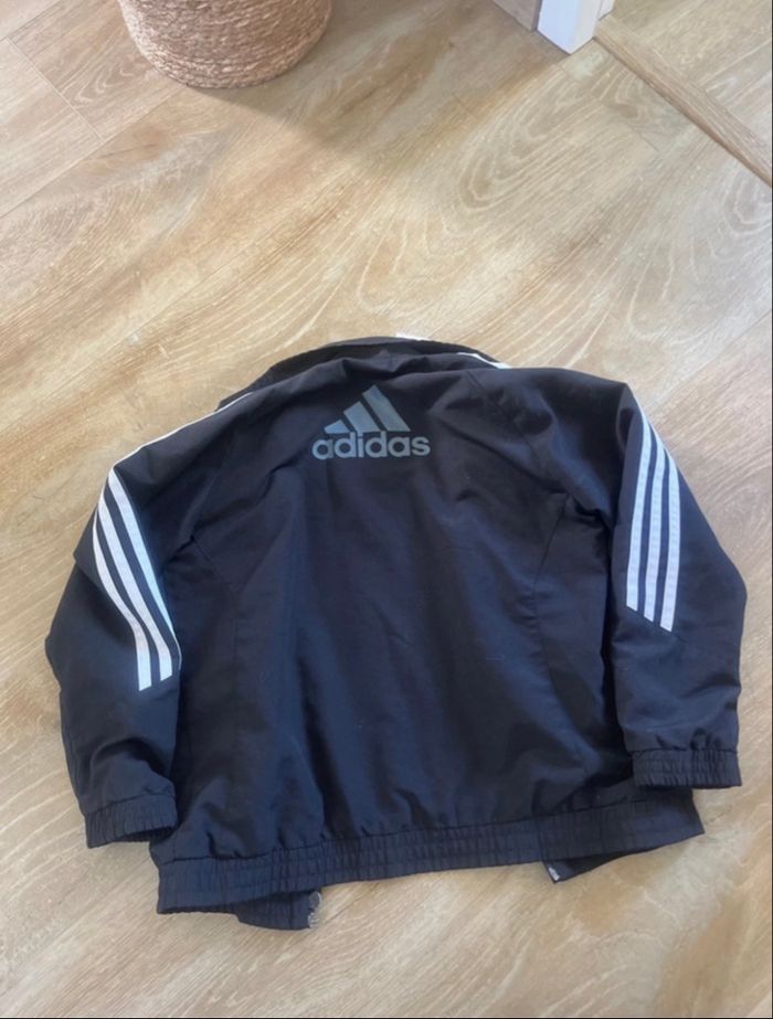 Veste Adidas noire Effet bomber - photo numéro 3