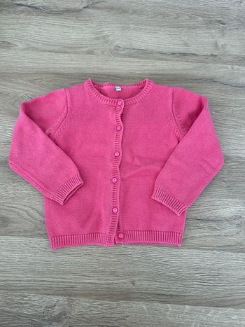 Gilet rose fille taille 2 ans In extenso 