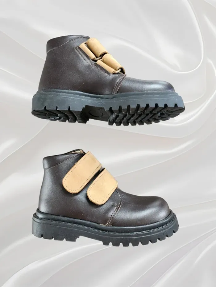 Bottines à scratch garçon pointure 25 - photo numéro 4