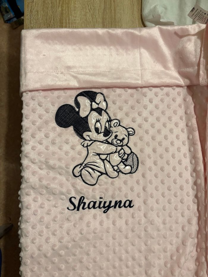 Couette bébé rose souris - photo numéro 2