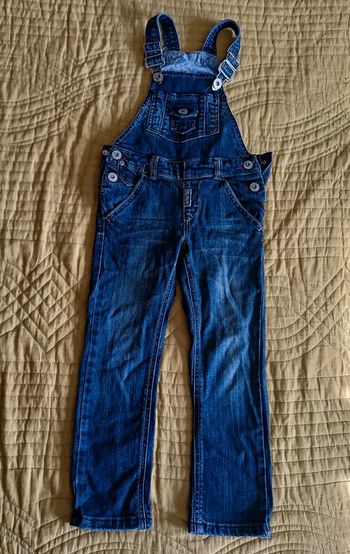 Salopette jean taille réglable 4 ans
