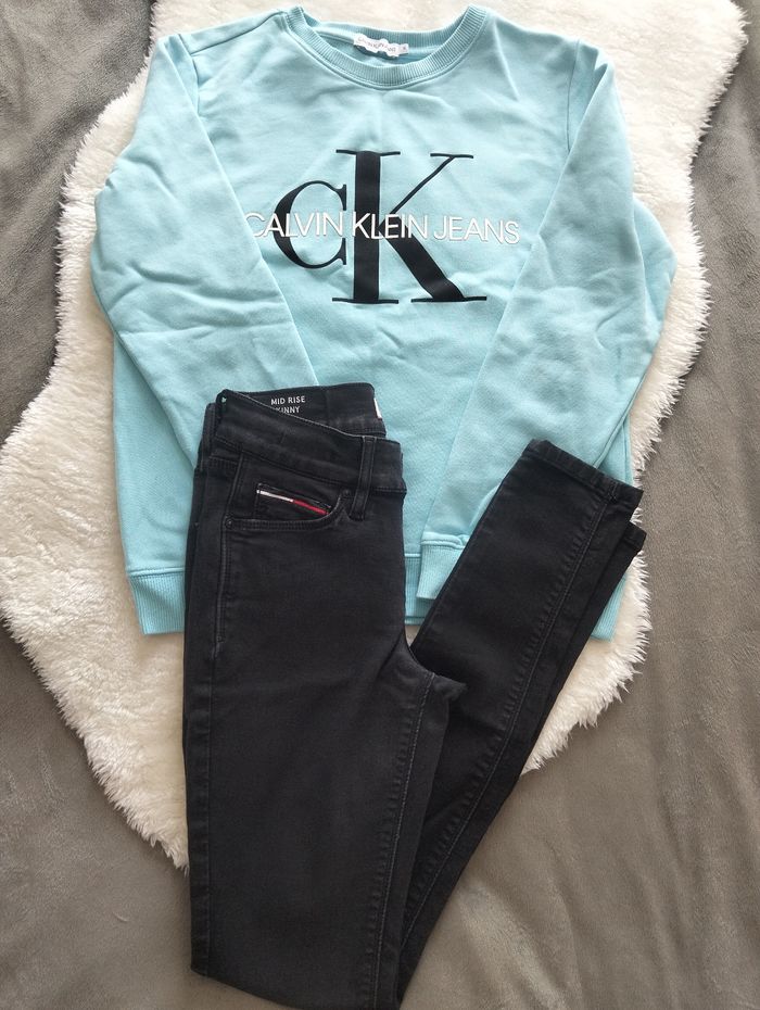 Ensemble fille pull / Jean 12ans - photo numéro 1