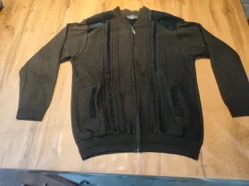 Pull Homme Paul Rhodamel Vert Foncé Col Rond - Taille XL - Très Bon État